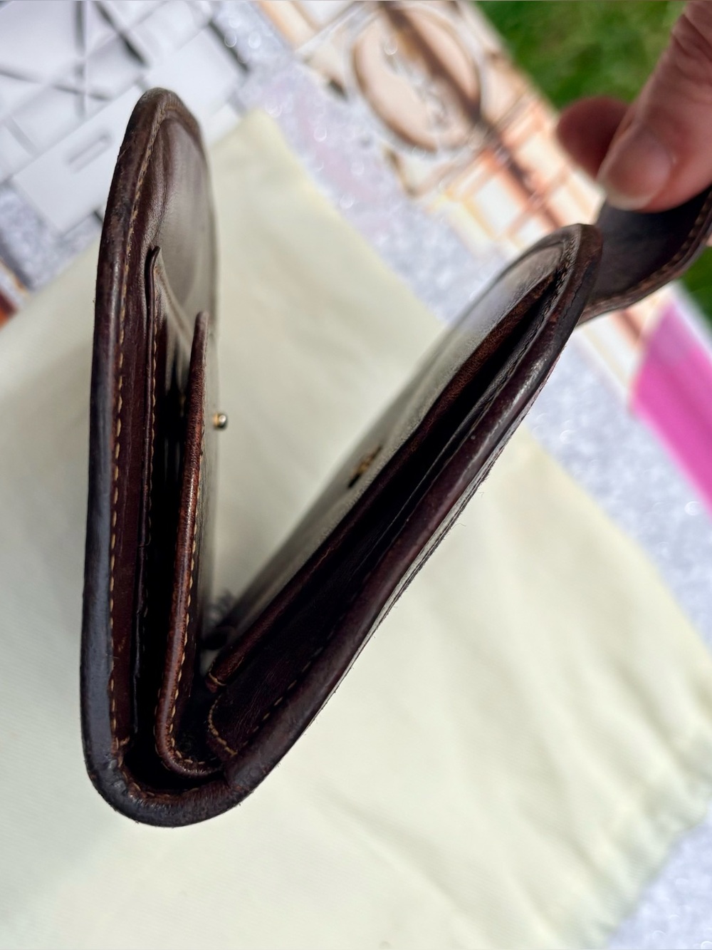 Fendi Zucca Half Circle Bifold Wallet AND Key Holder SET ποΈποΈ - Picture 10 of 16